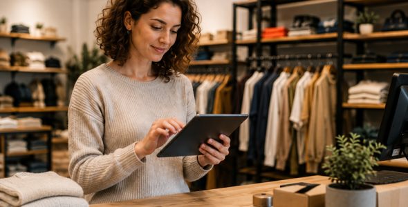 IT-Sicherheit üfr Unternehmen – Handel KI generiert