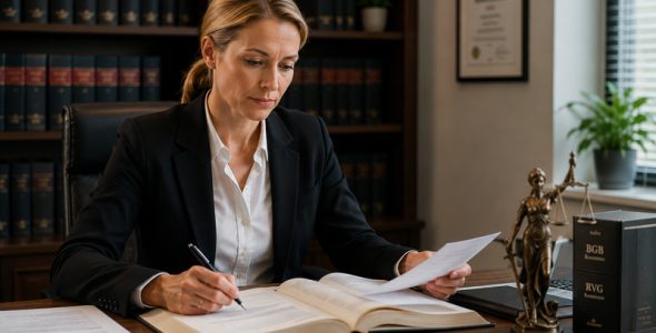 IT-Sicherheit üfr Unternehmen – Kanzlei KI generiert
