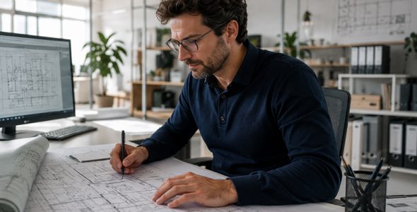 IT-Sicherheit üfr Unternehmen – Ingenieur KI generiert